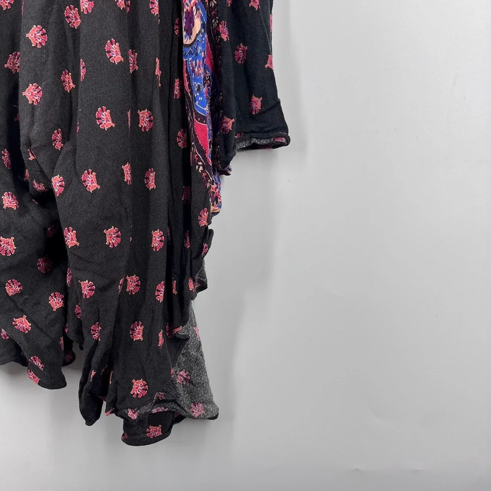 Intimately Free People Faithfully Yours Paisley Floral Handkerchief Slip Dress S